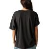 image:imageKumufenc Womens Summer Tops Oversized Short Sleeve Plain Tshirts Casual Exposed Raw Seams Tee Shirts